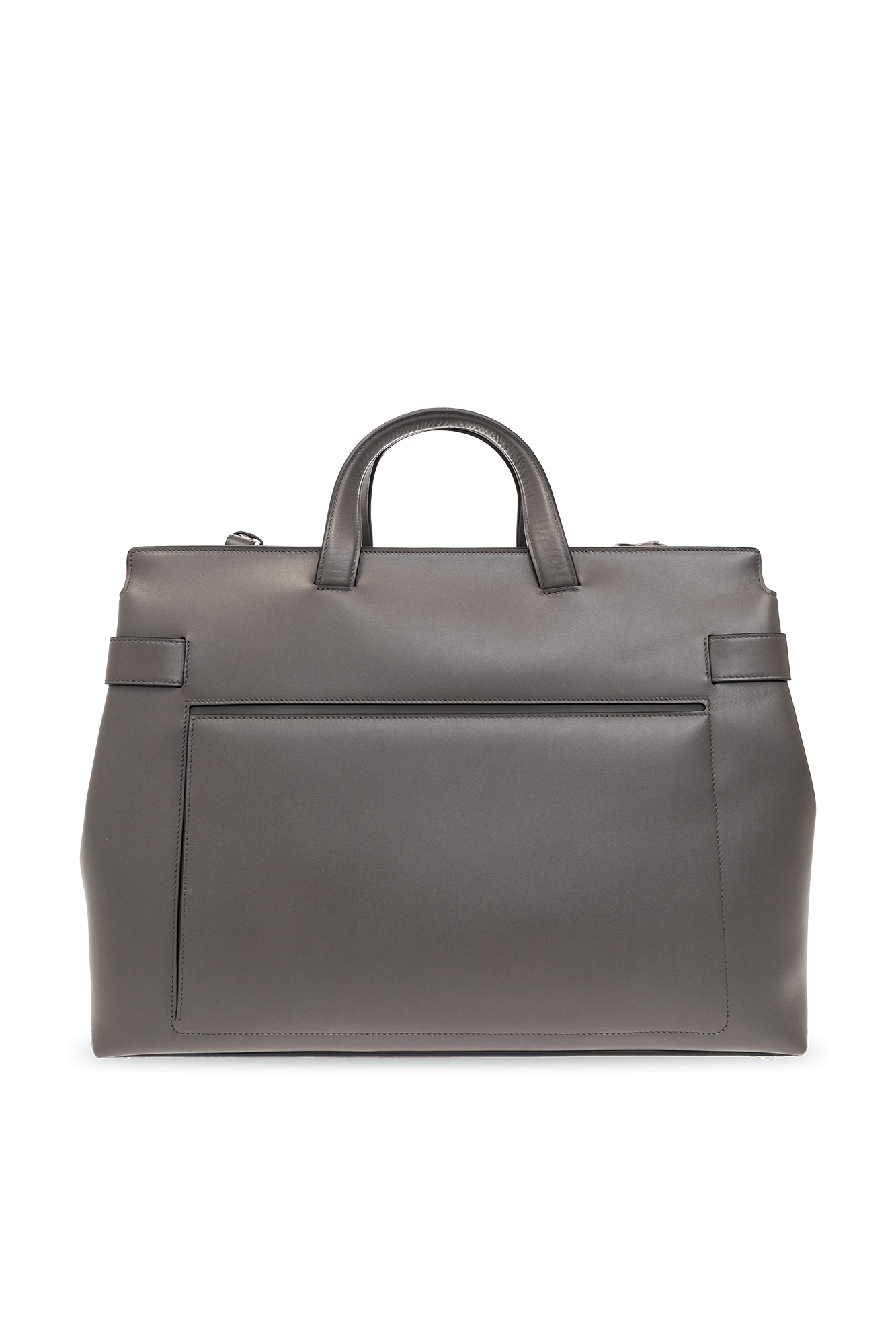 black leather tote bag - Grey Shoulder bag FERRAGAMO